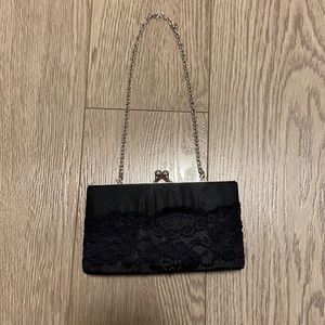 Small black clutch